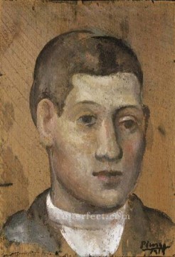 パブロ・ピカソ Painting - 若い男の肖像 1915年 パブロ・ピカソ